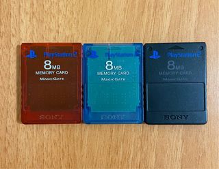 Pack Accesorios PS2: Mando, Tarjetas Memo., Cámara