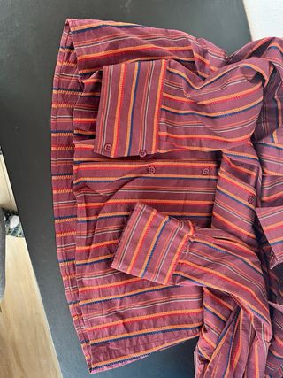 Camicia a righe uomo