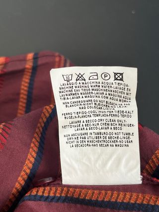 Camicia a righe uomo