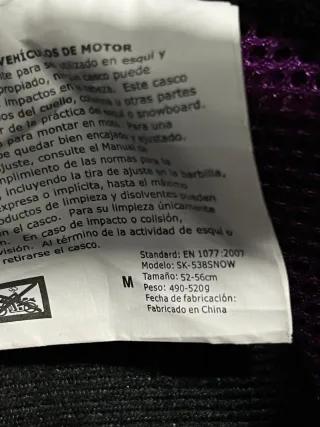 Casco Esquí Tijuana Mujer Blanco