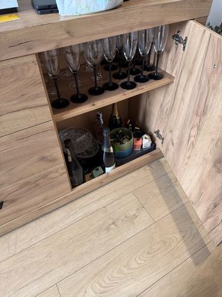 Mueble comedor madera poco uso