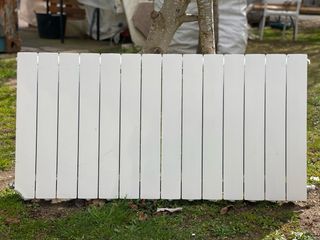 Radiador de aluminio blanco