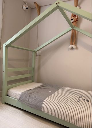 Cama casita infantil 140x70