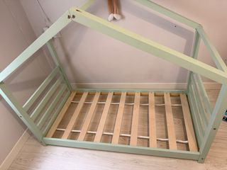 Cama casita infantil 140x70
