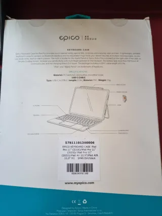 Funda Teclado Epico para Apple iPad pro/air