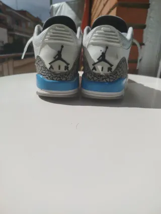 Jordan 3 Azul y Blanco