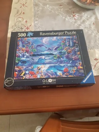 Puzzle Ravensburger 500 pezzi Glow in the Dark
