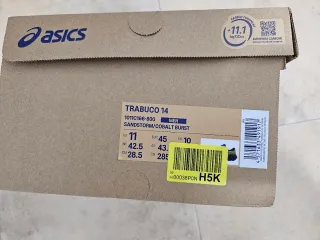 Asics Trabuco 14 Talla 45 Nuevas