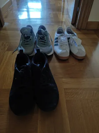 Pack Zapatillas Adidas y tommy