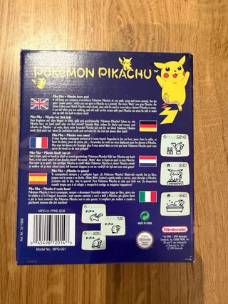 Pokemon Pikachu Podómetro Nintendo