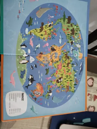 MUNDO DE LOS ANIMALES, LOS (LIBRO + PUZZLE OVAL...