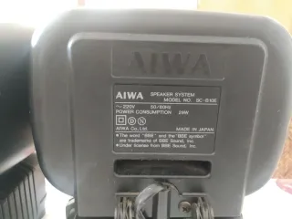 Altavoces AIWA Made in Japan años 80