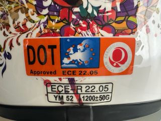 Casco Moto Infantil Talla M 52