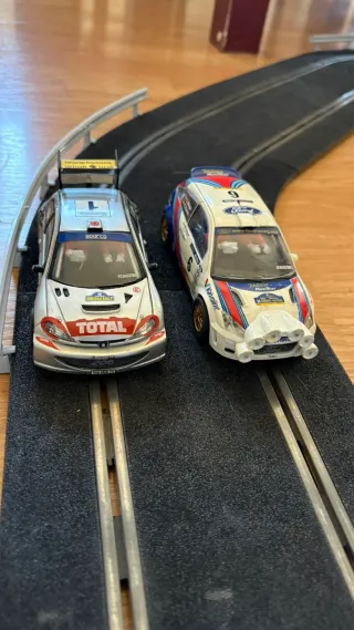 Scalextric Mónaco COMPLETO + 2 Coches Rally WRC +