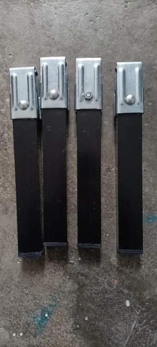 4 Patas para Somier Cama Metal