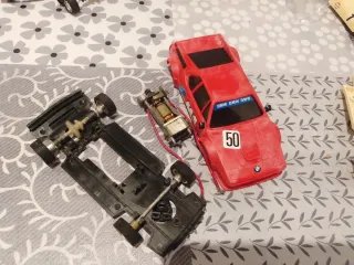 BMW M1 Scalextric Rojo