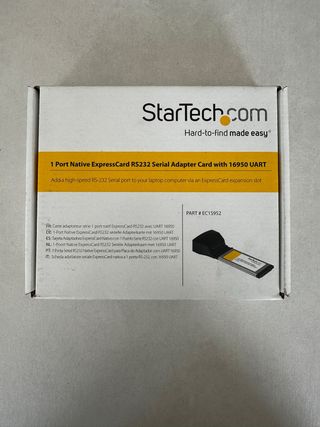 StarTech ExpressCard RS232 Serial Adapter