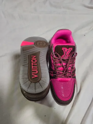 Zapatillas Louis Vuitton Rosas y Marrones