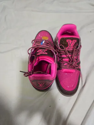 Zapatillas Louis Vuitton Rosas y Marrones