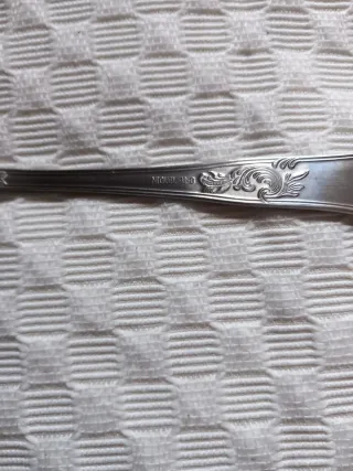 6 cubiertos grandes acero inoxidable NO ENVIO