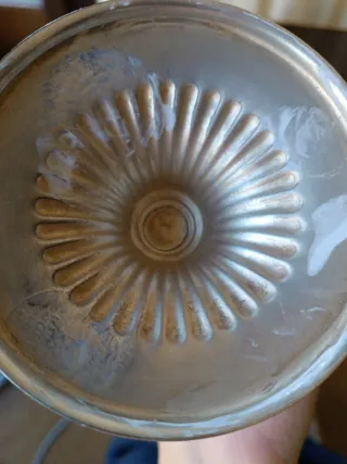 Jarra de alpaca plateada