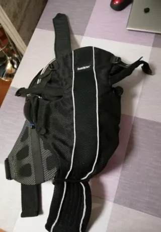 Mochila Portabebés BabyBjörn Negra