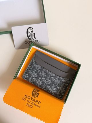 Tarjetero Goyard Gris Original