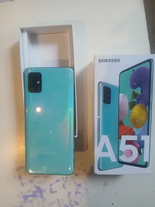 Samsung A51 Verde Caja sin cargadlr