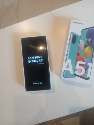 Samsung A51 Verde Caja sin cargadlr
