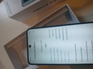 Samsung A51 Verde Caja sin cargadlr