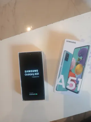 Samsung A51 Verde Caja sin cargadlr