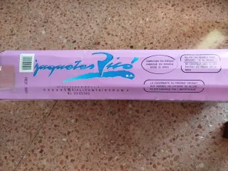 Silla de paseo para muñecas de color rosa