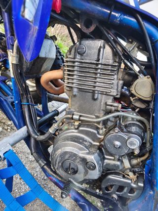 Yamaha Raptor YFM 660 R Azul y Blanco