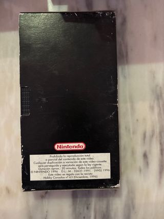 VHS Objetivo 64 Nintendo