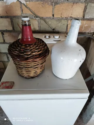 Damajuanas decorativas de cristal