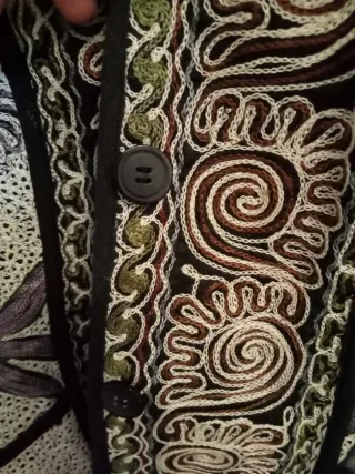 Chaqueta Multicolor con Estampado Floral