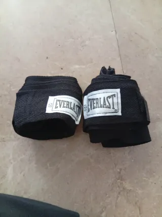 Vendas Boxeo Everlast Negras
