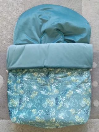 Saco universal grupo 0 Babyline Garden verde