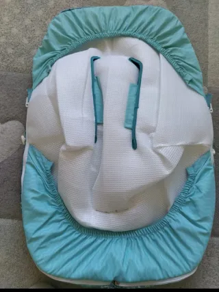 Saco universal grupo 0 Babyline Garden verde