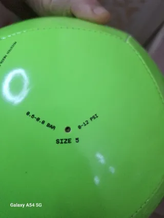 Pallone da calcio Nike verde