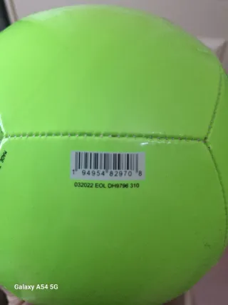 Pallone da calcio Nike verde