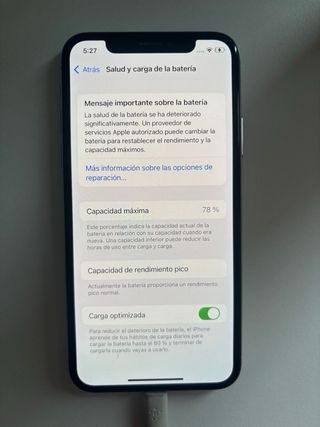 iPhone XS Argento