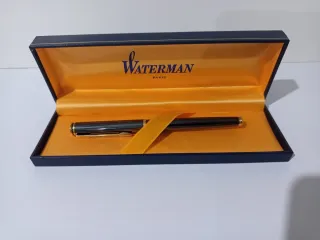 Pluma Waterman París Maestro Metal Canon