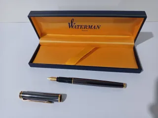 Pluma Waterman París Maestro Metal Canon