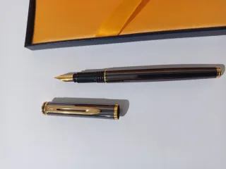 Pluma Waterman París Maestro Metal Canon