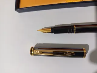 Pluma Waterman París Maestro Metal Canon