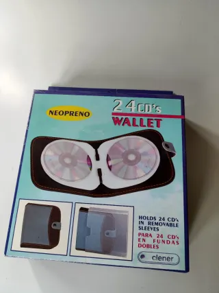 Funda para 24 CDs Neopreno Clener