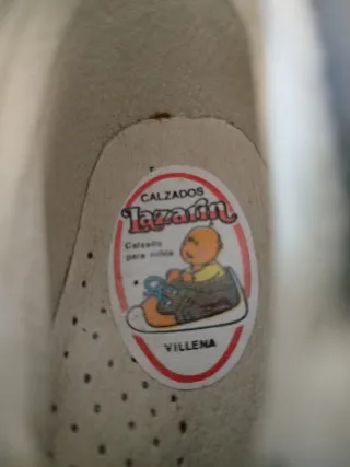 Bota inglesa de niña talla 21