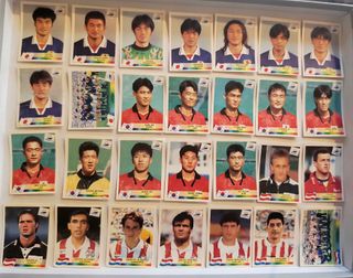 Cromos Fútbol Francia 98 Panini