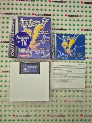 Titeuf: La Maquina de Bromas Game Boy Advance